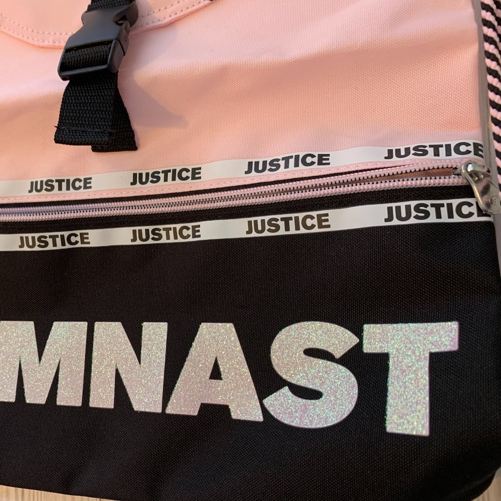 Justice Gymnast Backpack/Drawstring Bag - Picture 3 of 4